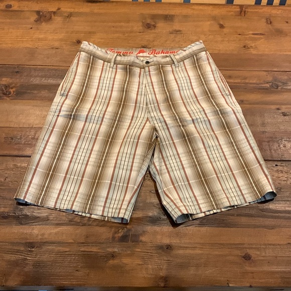 EUC Tommy Bahama Plaid Shorts - Picture 1 of 8